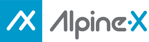 Logotipo de Alpine-X