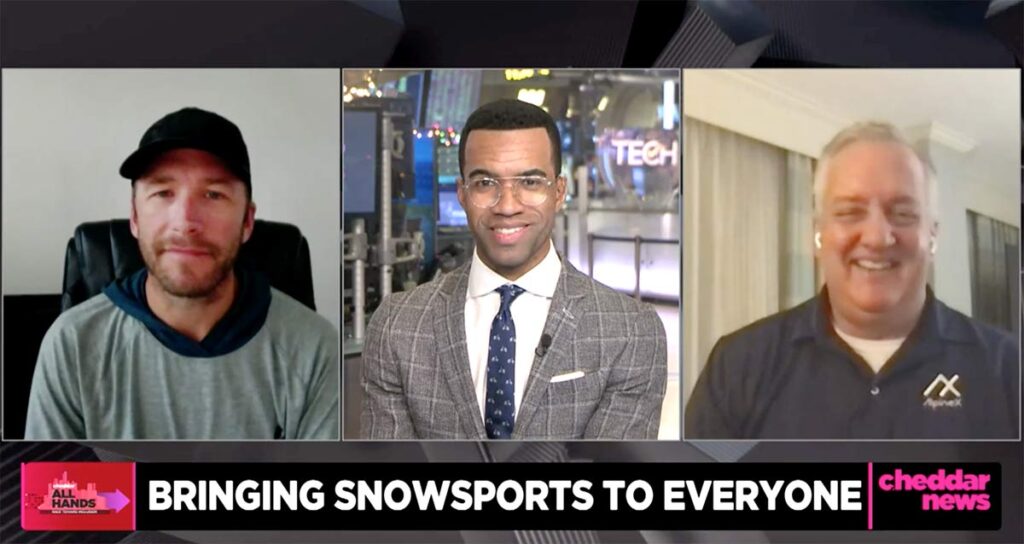 Cheddar News featuring Bode Miller and John Emery